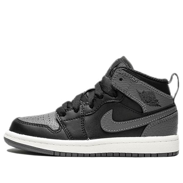 (PS) Air Jordan 1 Mid 'Dark Grey' 640734-041