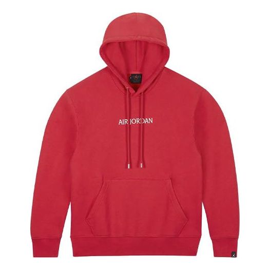 Air Jordan Solid Color Hoodie Men's Red DO6095-612