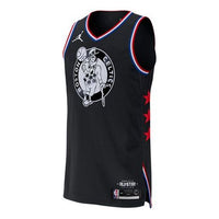 Air Jordan NBA Basketball Sports Vest Jersey 2019 All-Star Boston Celtics Kyrie Irving 11 Black AQ7288-016