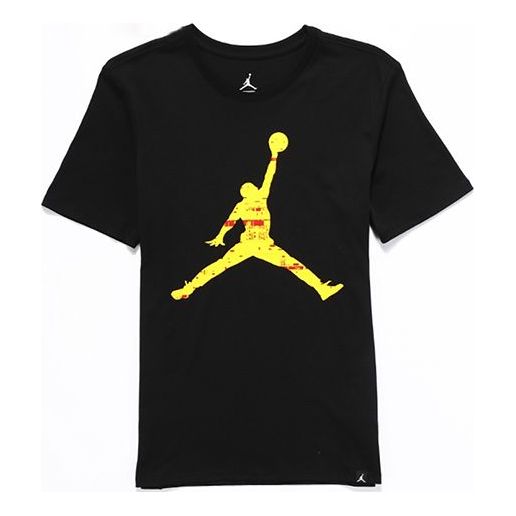 Air Jordan Jumpman LOGO Last Shot TEE Men Black AQ0693-010