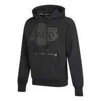 Men's Air Jordan NBA Los Angeles Lakers Casual Sports Fleece Pullover Black DB1527-010