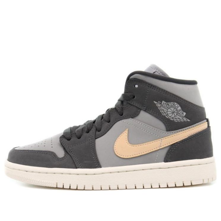 (WMNS) Air Jordan 1 Mid 'Iron Grey Onyx' BQ6472-020