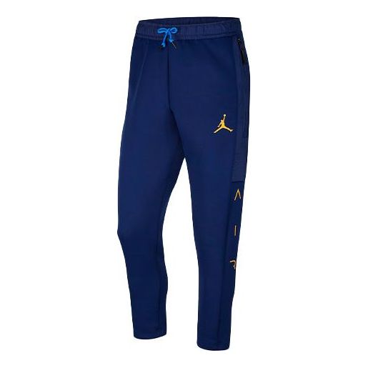 Air Jordan MENS Casual Knit Sports Pants Blue CV3173-426