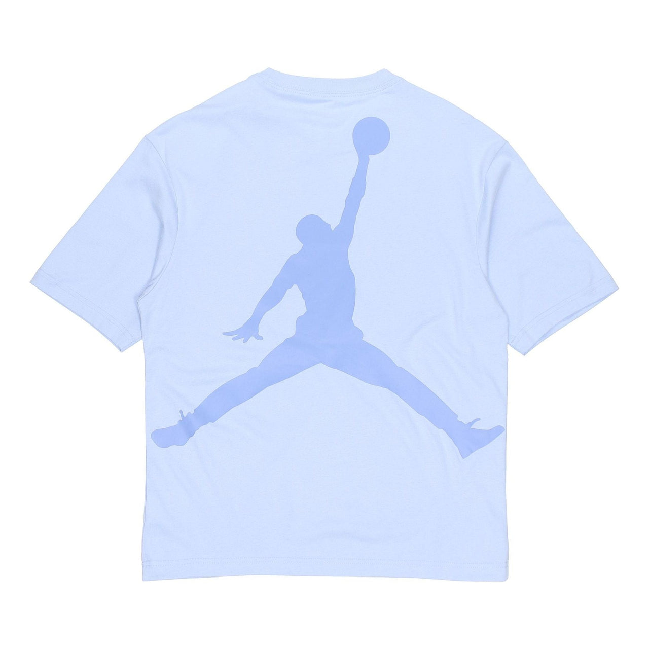 Men's Air Jordan Casual Sports Breathable Short Sleeve Blue T-Shirt DR9621-468