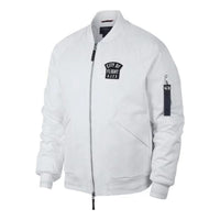 Air Jordan City Of Flight MA-1 Jacket White 911314-100