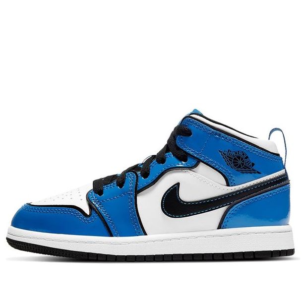 (PS) Air Jordan 1 Mid SE 'Signal Blue' BQ6932-402