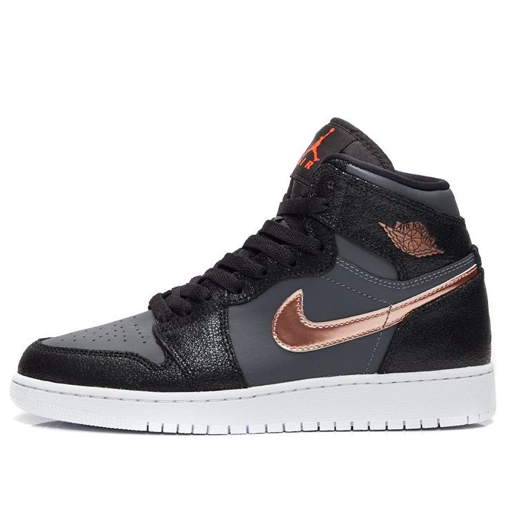 (GS) Air Jordan 1 Retro High 'Black Metallic Red Bronze' 705300-006