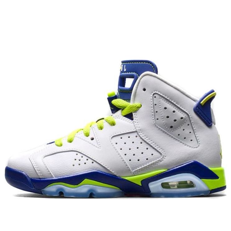 (GS) Air Jordan 6 Retro 'Fierce Green' 543390-108