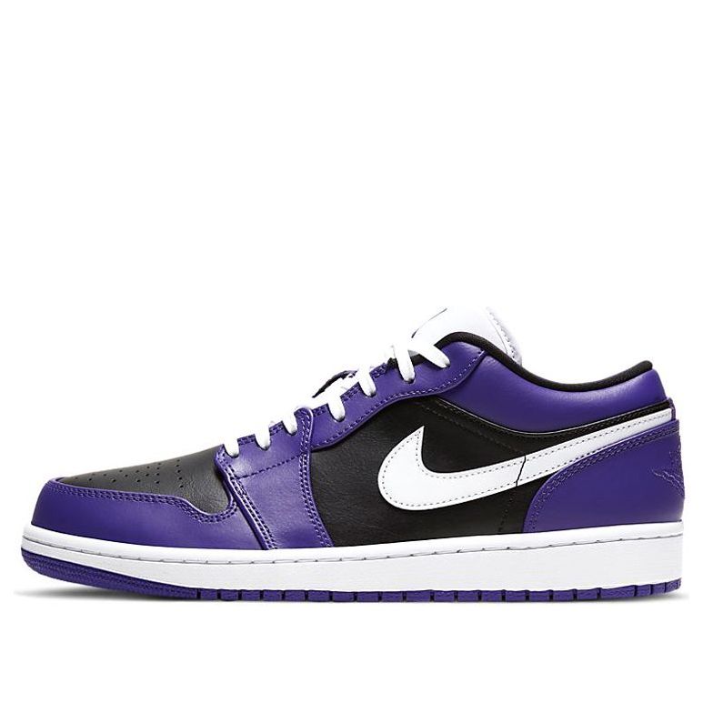 Air Jordan 1 Low 'Court Purple Black' 553558-501