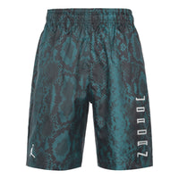 Air Jordan 11 Snakeskin Snake Skin Shorts 'Blue Black' CI0313-414