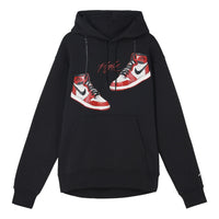 Air Jordan Hoodie 'Jordan 1 Chicago Black'  FD0569-010