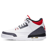 (GS) Air Jordan 3 Retro Denim SE 'Fire Red' CZ6634-100