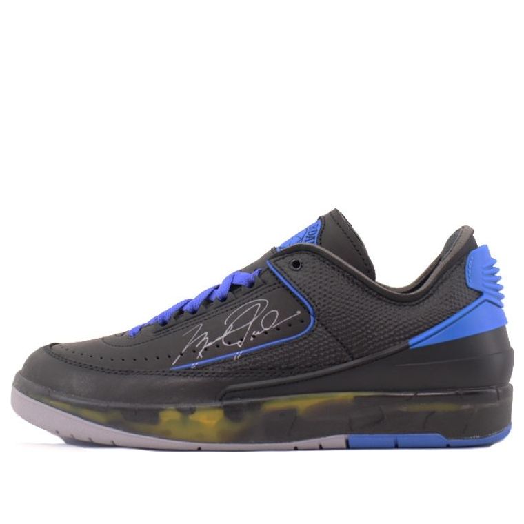 Air Jordan 2 Retro Low SP x Off-White 'Black Varsity Royal' DJ4375-004