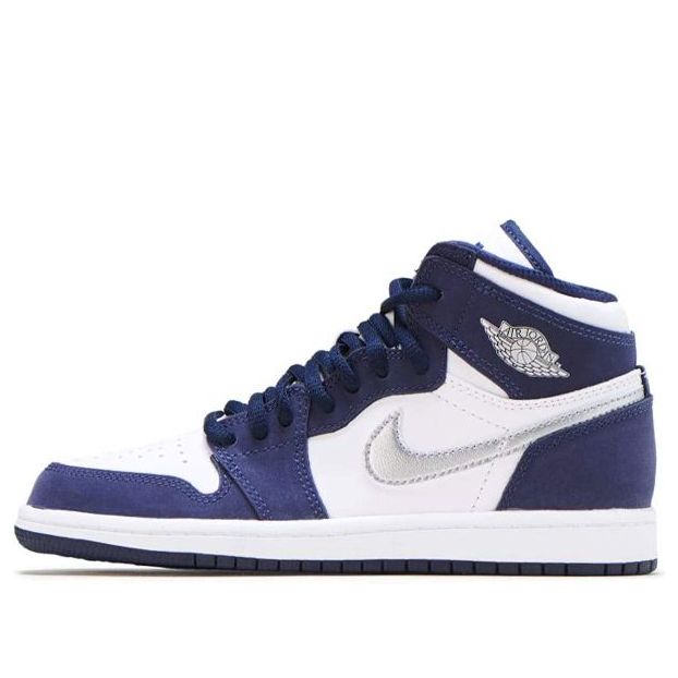 (PS) Air Jordan 1 Retro High co.JP 'Midnight Navy' AQ2664-141