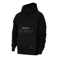 Air Jordan x Fragment Pullover Hoodie 'Black/Reflective Silver' DA2983-010