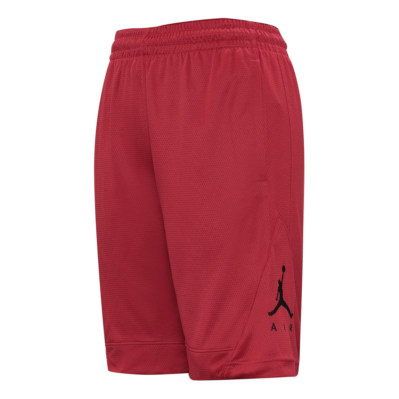 Air Jordan Rise Striped Triangle Logo Printing Quick Dry Knit Basketball Shorts Red BV5265-687