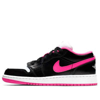 (GS) Air Jordan 1 Low 'Black Hyper Pink' 554723-061