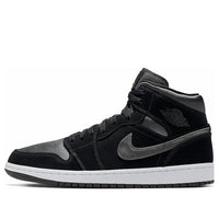 Air Jordan 1 Mid SE Nylon 'Black Grey' 852542-012