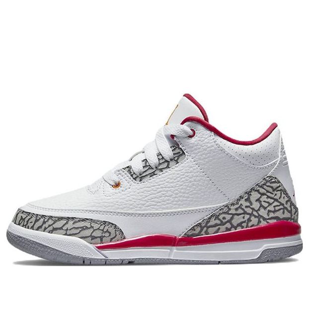 (PS) Air Jordan 3 Retro 'Cardinal Red' 429487-126