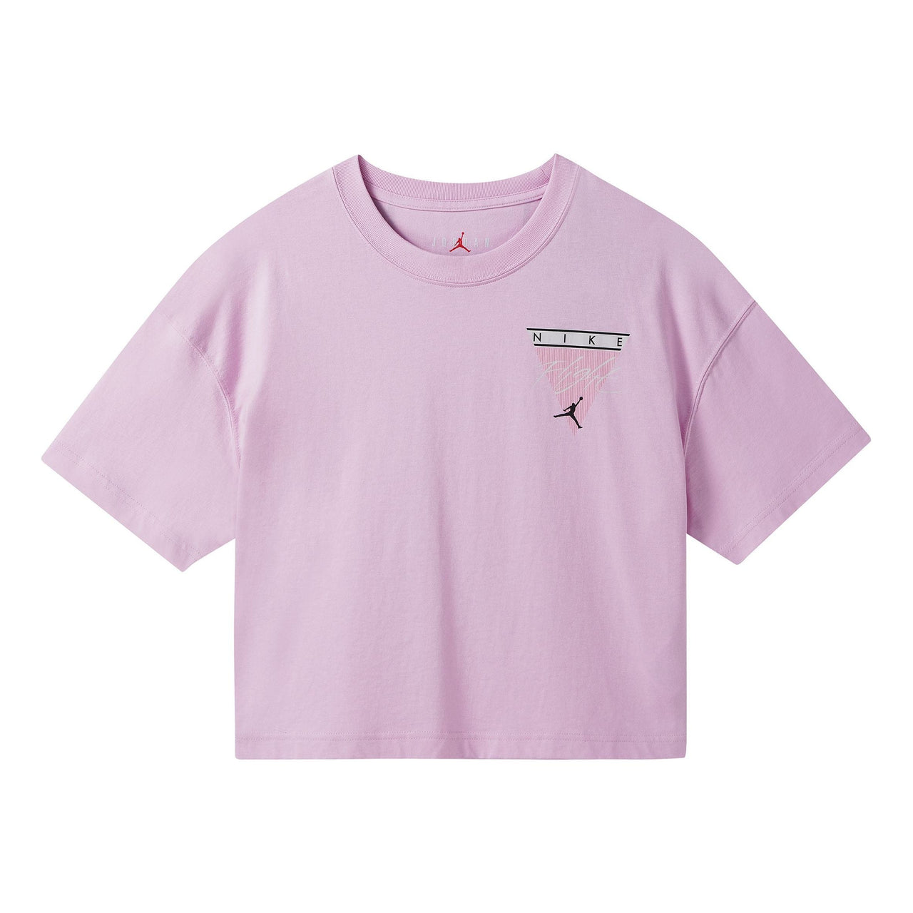 (WMNS) Air Jordan Essential Casual Sports Round Neck Short Sleeve Pink T-Shirt DC2154-676