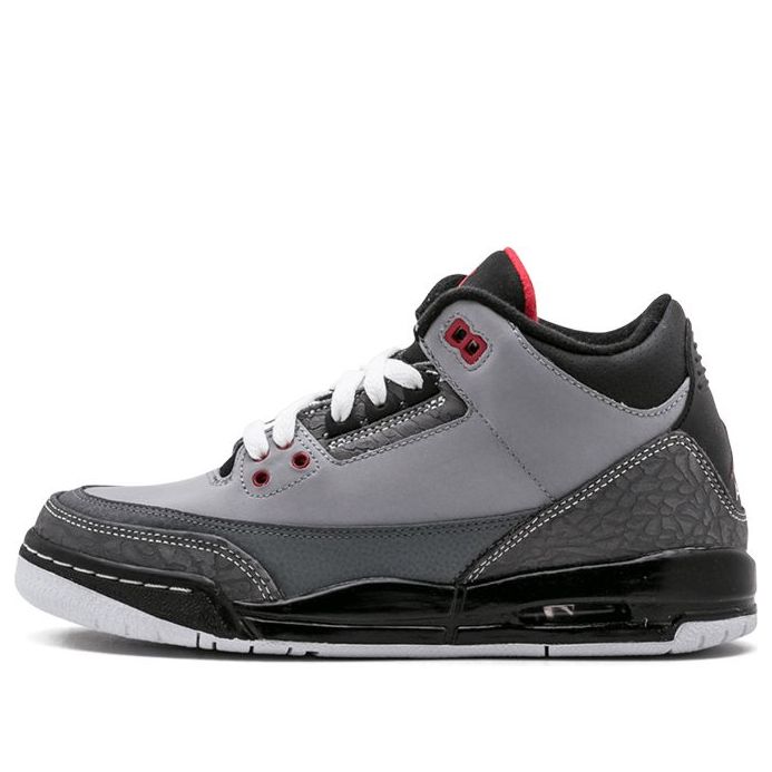 (GS) Air Jordan 3 Retro 'Stealth' 398614-003