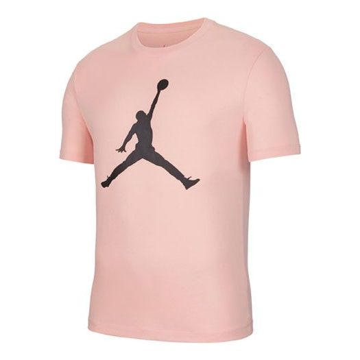 Men's Air Jordan Jumpman Short Sleeve Coral Red T-Shirt DA6797-623