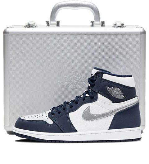 Air Jordan 1 Retro High co.JP 'Midnight Navy' Suitcase Special Box DB5877-100