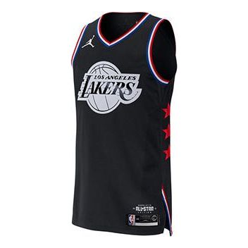 Air Jordan NBA Los Angeles Lakers ( AU ) 2019 All-Star LeBron James No. 23 Jersey Black AQ7288-017