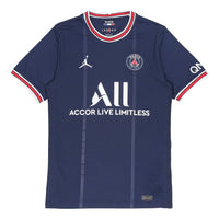 Air Jordan Paris Saint-Germain Stadium 21/22 Home Jersey 'Navy Blue' CV7903-411