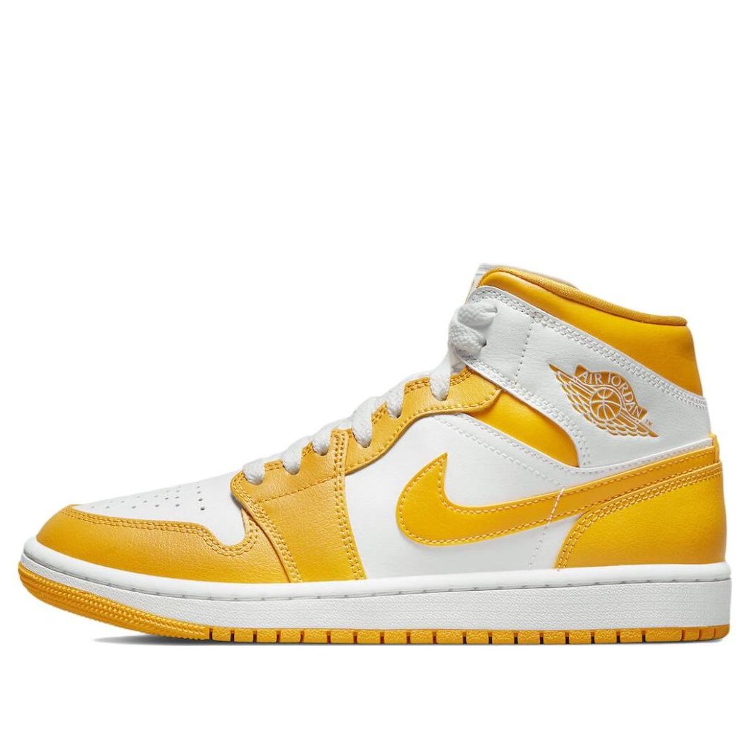 (WMNS) Air Jordan 1 Mid 'University Gold' BQ6472-117