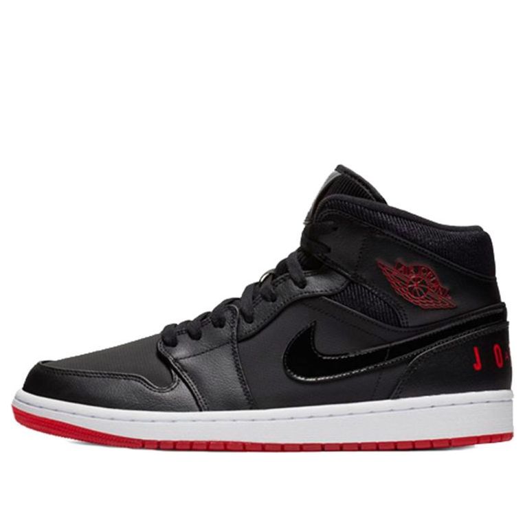 Air Jordan 1 Retro Mid 'Bred' BQ6578-001