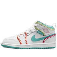 (PS) Air Jordan 1 Mid SE 'Multi Knit' DM9648-100