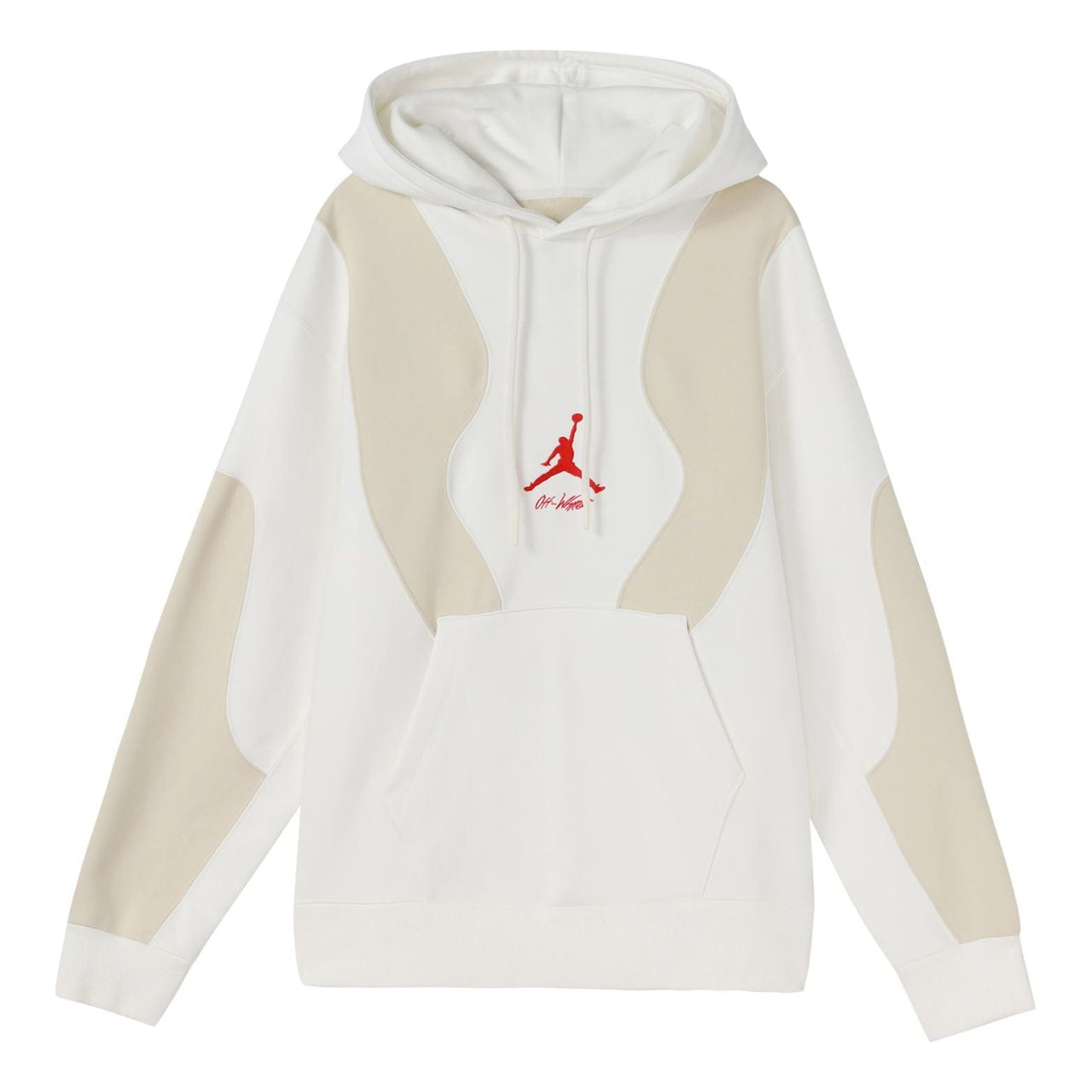 Air Jordan x Off-White Embroidered logo Hoodie Asia Sizin 'White' CV0541-134