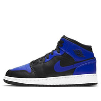 (GS) Air Jordan 1 Mid 'Hyper Royal' 554725-077