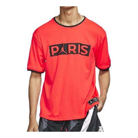 Air Jordan PSG T-shirt 'Orange red' BQ8359-612