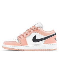 (GS) Air Jordan 1 Low 'Light Arctic Pink White' 553560-800