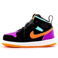 (TD) Air Jordan 1 Mid 'Black Multi' 640735-083