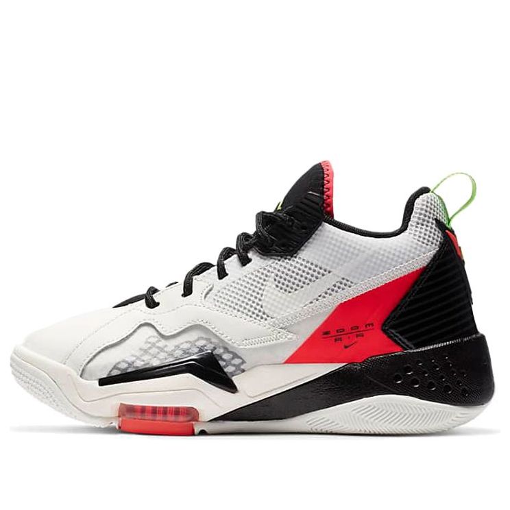 (GS) Air Jordan Zoom '92 'White Flash Crimson' CN9138-100