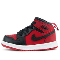 (TD) Air Jordan 1 Retro Mid 'Gym Red' 640735-610