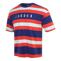 Air Jordan Sport DNA HBR Multicolor Stripe Short Sleeve CK9572-455