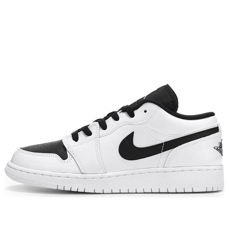 (GS) Air Jordan 1 Retro Low 'White Black' 553560-103