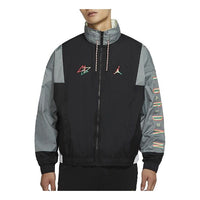 Air Jordan MENS Sport DNA Logo Printed Hooded Jacket Black CK9566-011