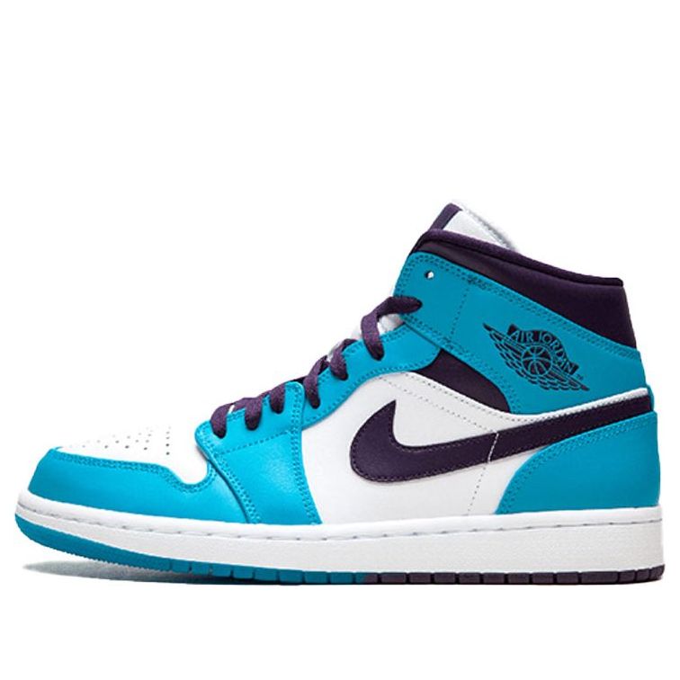 Air Jordan 1 Mid 'Hornets' 554724-415