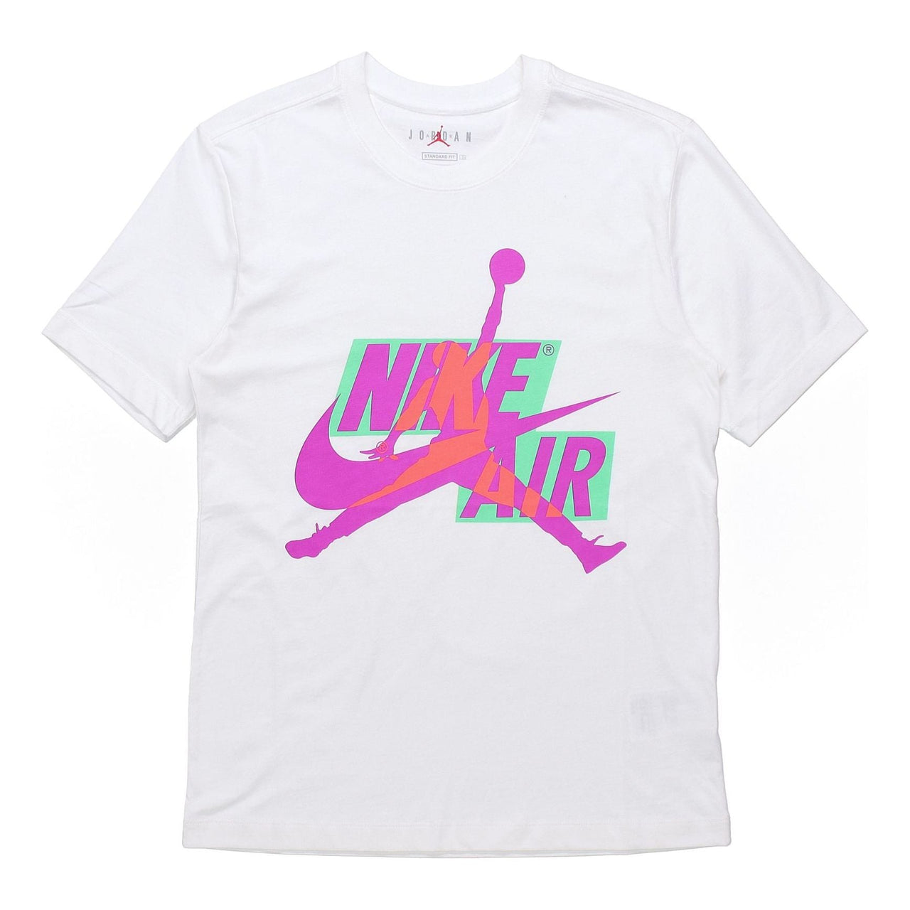 Air Jordan Jumpman Classics HBR Round Neck Short Sleeve White CU9571-101