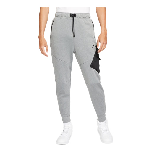 Men's Air Jordan Athleisure Casual Sports Running Knit Long Pants/Trousers Gray DA9853-091