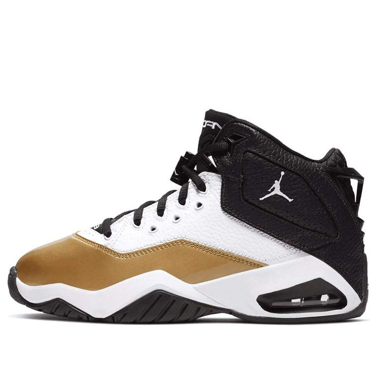 (GS) Air Jordan B'Loyal 'White Black Gold' CT1604-100