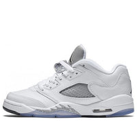 (GS) Air Jordan 5 Low 'White Wolf Grey' 819172-122