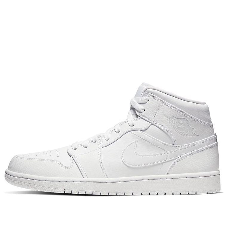 Air Jordan 1 Mid 'White' 554724-126